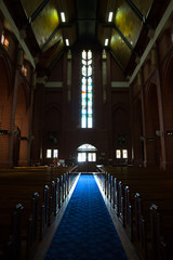 Fototapeta premium Interior of an old church