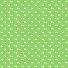 Elegant leaf pattern.