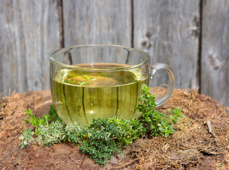 Tea or infusion of Thyme