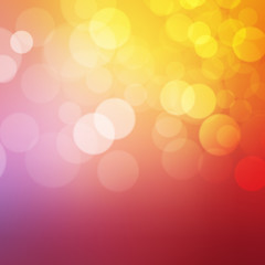 Colorful bokeh background - Vector