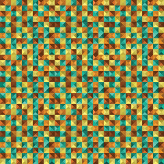 Colored seamless background. Vector figure geometric pattern.