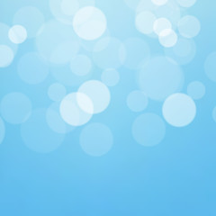 Lights on blue background - Vector