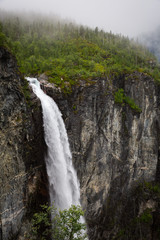 Norwegian waterfall
