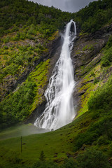Norwegian waterfall