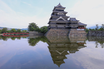 Naklejka premium 松本城