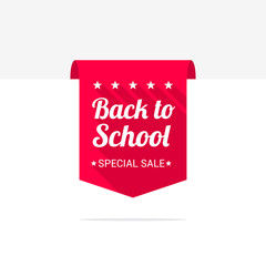 Back To School Sale Label