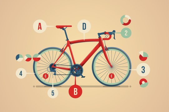bicycle info graphuc