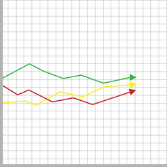 Obraz premium arrows diagram