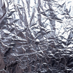 Silver foil background texture