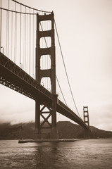 Golden Gate Bridge, California, USA.
