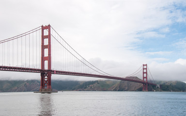 Fototapeta na wymiar Golden Gate Bridge, California, USA.
