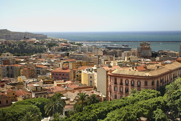 Fototapeta premium View of Cagliari. Sardinia. Italy