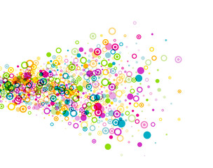 Background with circles pattern.