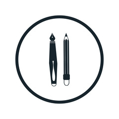 pen and pencil icon