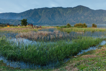 Sunset over Danau Beratan, Bali