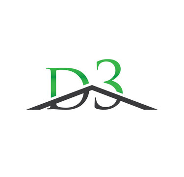 D3 Green Initial
