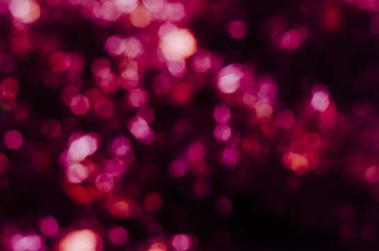 Purple bokeh abstract background
