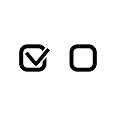 Checklist sign icon