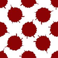 Realistic blood splatters pattern