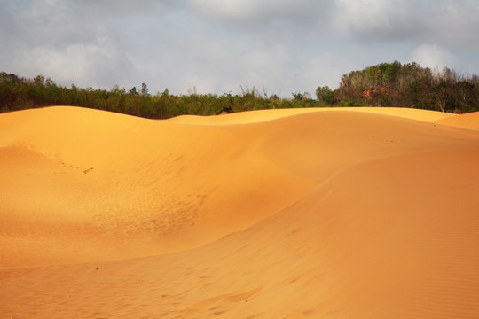 Dunes near Mui Ne. Vietnam