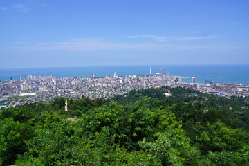 Panoramic view on Batumi Georgia