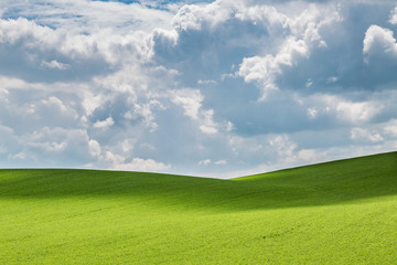 Fields near Hodonin in Moravia