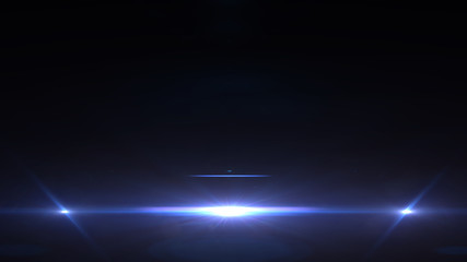 lighting flare abstract