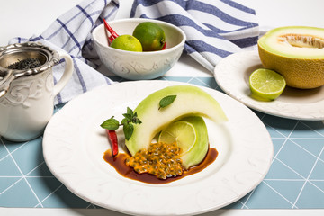 Sweet melon and maraquia
