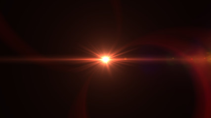 lighting flare abstract