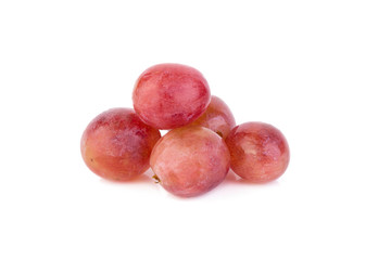 grapes isolated on over white background