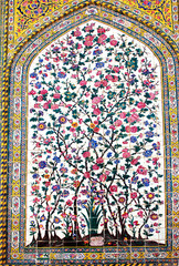  Oriental ornaments from Vakil Mosque, Shiraz, Iran