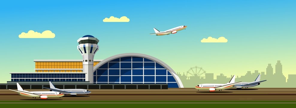 Airport Cartoon Images – Browse 27,547 Stock Photos, Vectors, and Video |  Adobe Stock