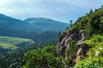 Rock mountain cliff