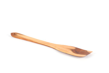 isolated wooden cookware