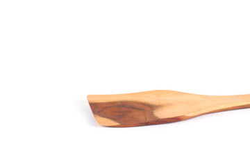 isolated wooden cookware