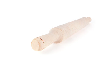 Wooden rolling-pin for dough