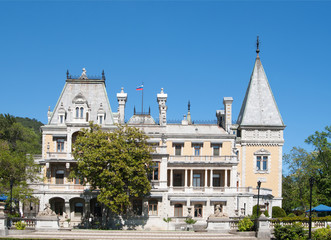 Fototapeta na wymiar Massandra Palace, Yalta, Crimea