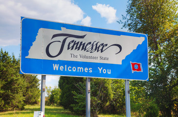 Tennessee welcomes you sign - 118269745