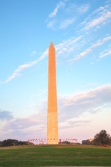 Obraz premium Washington Memorial monument in Washington, DC