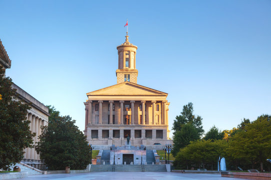 Tennessee State Capitol Building In Nashville