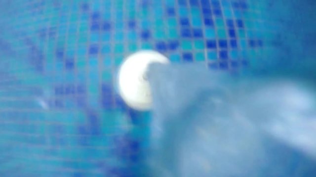 enter into water fet hose, pool water jet filling SLOW 