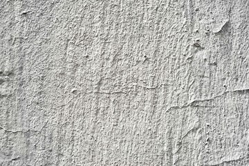 Texture of the old white cracked paint
