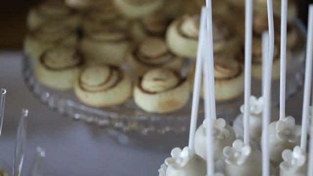 Sweet and Delicious Buffet Table at the wedding