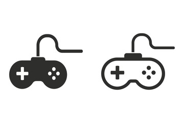 Game controller - vector icon. © lovemask