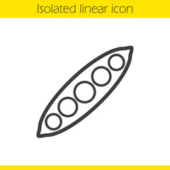 Peapod linear icon