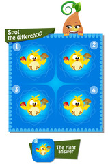 Spot the difference chicken 3