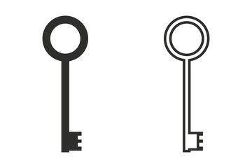 Key - vector icon.