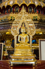 Ancient Buddha Statue Wat Bowonniwet Vihara, Bangkok, Thailand