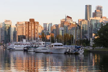 Obraz premium Vancouver Skyline Cityscape