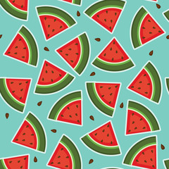 Watermelon seamless wallpaper